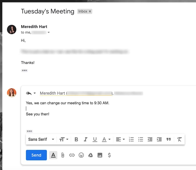 does reply all also reply to bcc